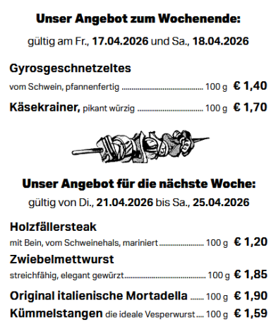 Altes Angebot