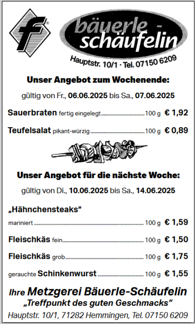 Altes Angebot
